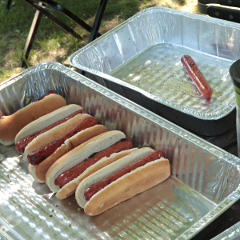 Some hotdogs left!